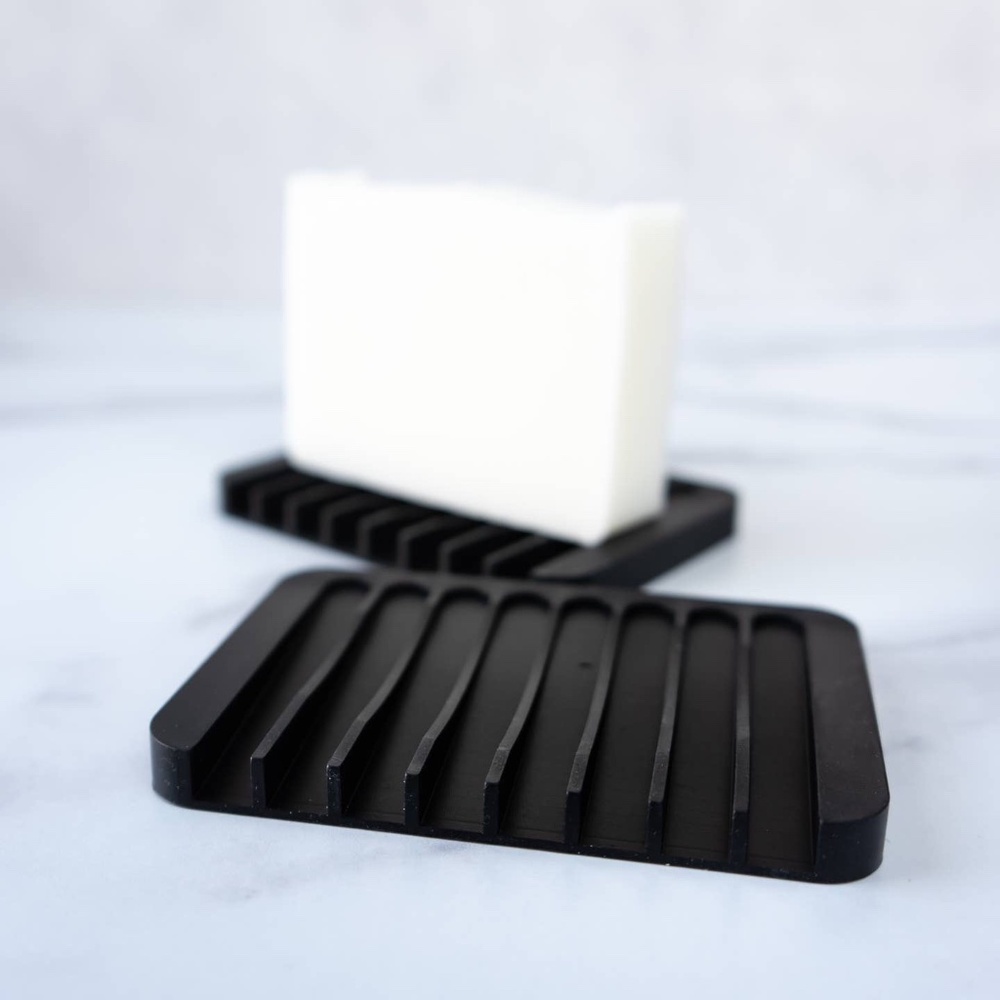 (NWT) Waterfall Silicone Soap Dish (unpackaged)
